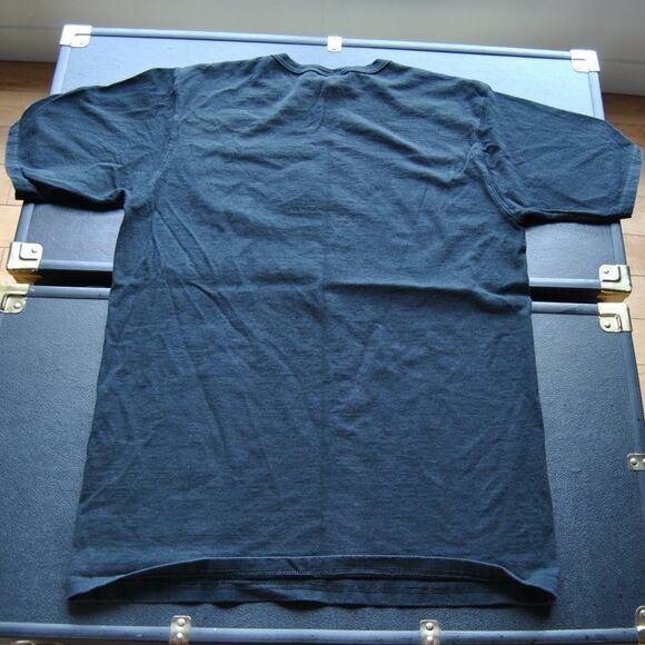 Champion Large Black w/ White & Red Logo Short Sleeve Shirt - Picture 5 of 5